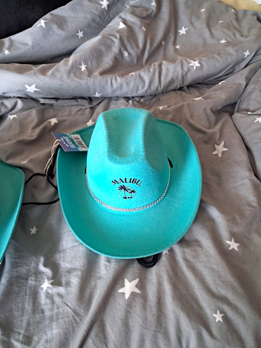 Malibu turquoise felt - turquoise, cowboy