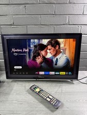 Panasonic TX L22D28BP 22 inch LCD TV Viera Freeview HDMI Retro Gaming Campervan