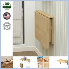 Wall-Mounted Folding Table in