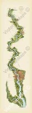Antique map river - antique,