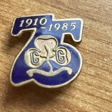 Girl Guide Metal Badge. 75th