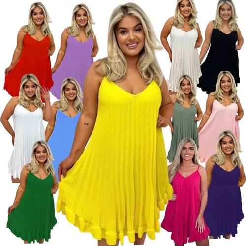 Women ladies pleated - ladies,