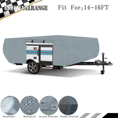 Pop folding camper - up, cover