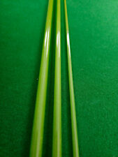 Bloke XLSG Uni directional Fibreglass fly rod blank 8' 3-piece 5wt Green