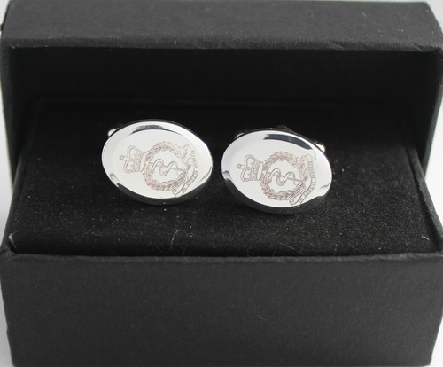 Ramc crest engraved - ,