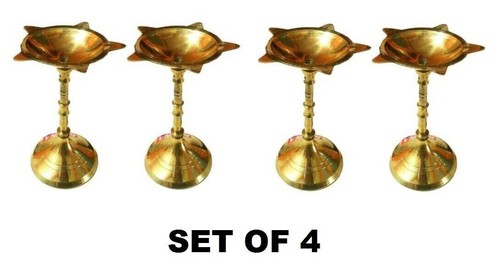 Brass samay diya oil lamp - samay,