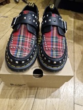 Dr Martens Ramsey Tarten Creepers Grade B Size 4 WORN ONCE Excellent Condition
