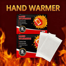 10/20/500 pcs Hot Hands Hand Warmers HotHands Packs Warm Pocket Heat Outdoor UK