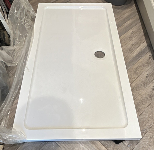 White acrylic rectangular - acrylic,