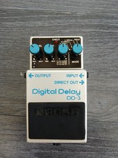 Boss DD-3 Digital Delay Pedal - Not Working for Parts Only