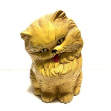 VTG Persian Ceramic Cat 10"