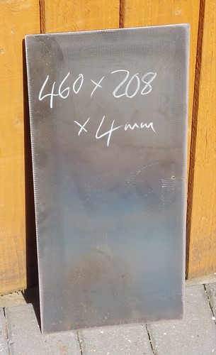 Mild steel plates 460mm - steel,