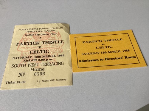 Partick thistle celtic - thistle,