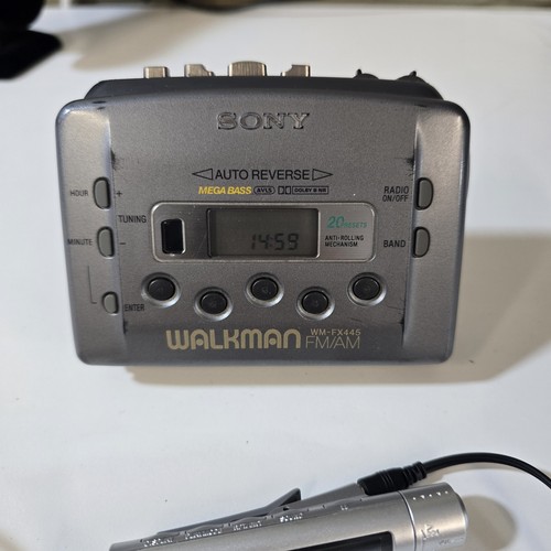 Sony walkman fx445 fm - sony, wm-fx445