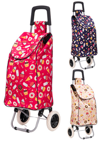 Large shopping trolley - shopping, wheel