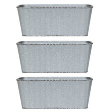 Garden Gear Steel Effect Metal