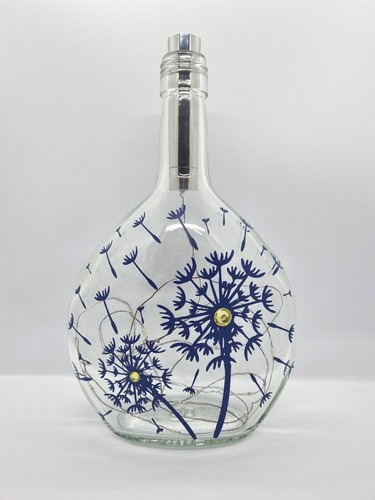 Dandelion glass light - light, up