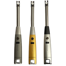 RECHARGEABLE USB KITCHEN ARC LIGHTER FLAMELESS FLEXIBLE BBQ CANDLE COOKING