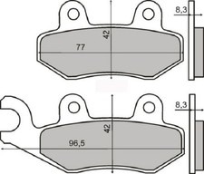 Front Brake Pads Kawasaki ATV