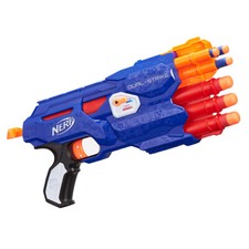 Nerf N-Strike Elite Dual Strike Blaster Blue With Accessories