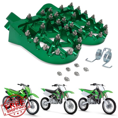 Ustpo green dirt bike - green, footpegs