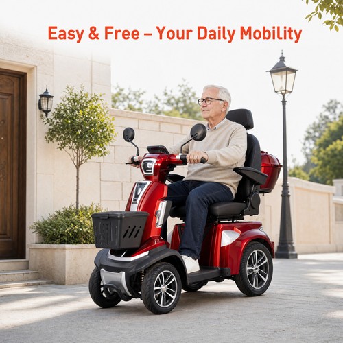 Heavy duty wheel mobility - heavy, 4-wheel