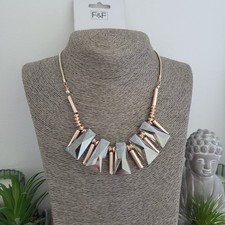 F&F Statement Necklace Gold