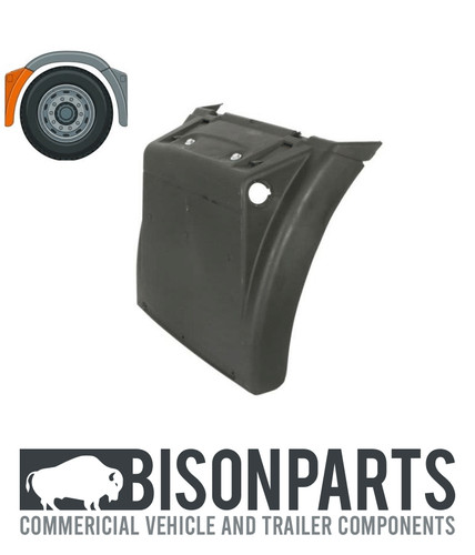Rear axle front dropwing - dropwing, with