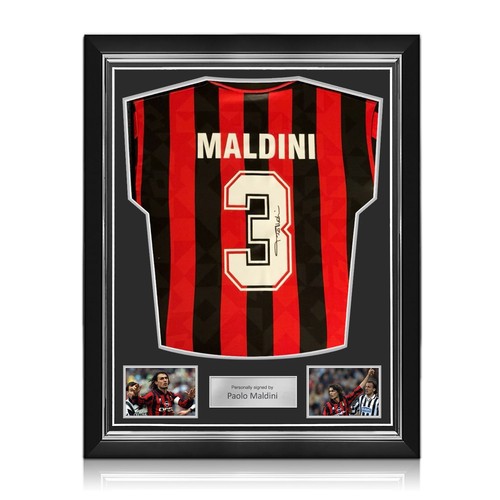 Paolo maldini signed - signed, original