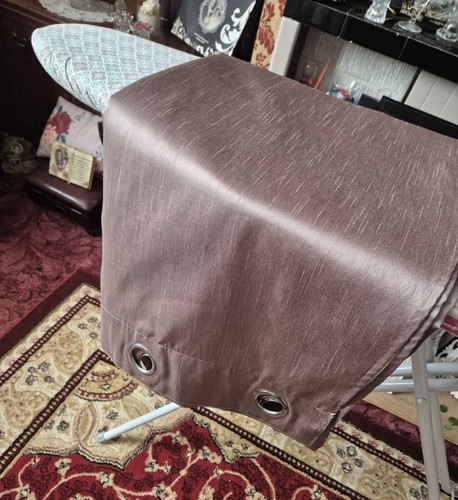 Cappuccino golden brown satin