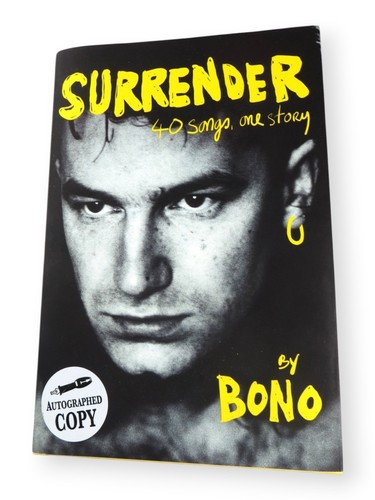 Bono signed autographed - bono,