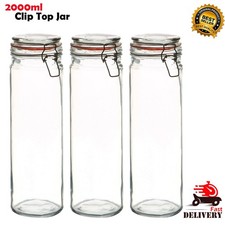 Clip Top Jar 3 x 2 Litre (2000
