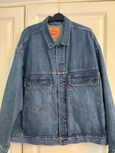 Levis mens denim trucker - mens,