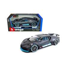 Diecast Model Car Grey/Blue