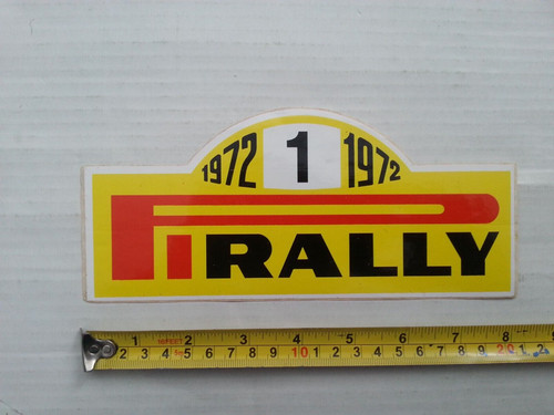 Pirelli pirally rally 1972 - pirelli,