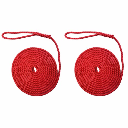 18mm red softline mooring - red,