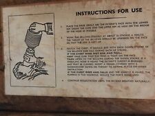 Vintage Resuscitation Kit 