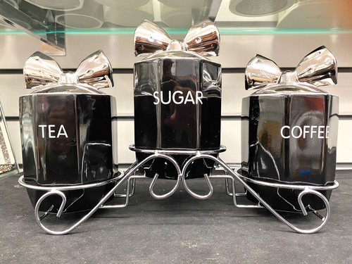 Tea coffee sugar - sugar, jar