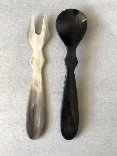 Handmade bovine cow - handmade, spoon