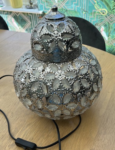 Morrocan style next table lamp - morrocan,