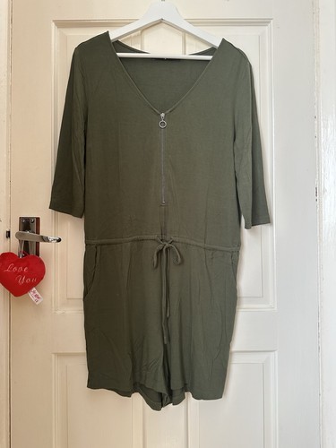Very khaki playsuit - playsuit, v