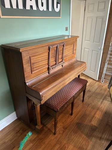Spencer london upright piano - london,