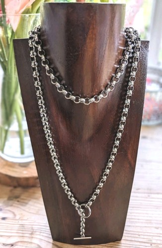 Silver lariat drop necklace - silver,