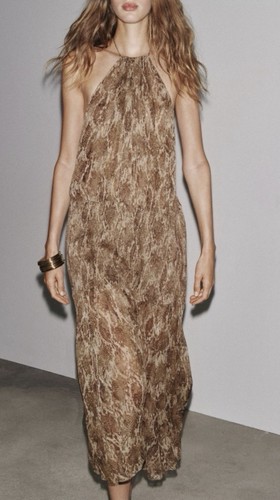 Zara snakeskin print mesh - snakeskin,