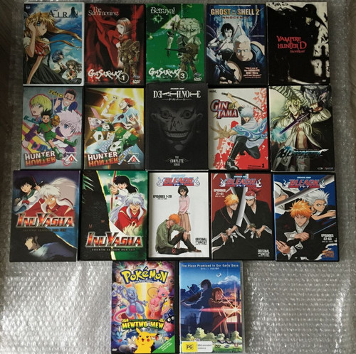 Anime dvd bundle inc box - inc, sets