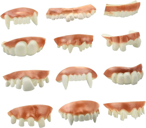 12pcs joke teeth - joke, teeth,