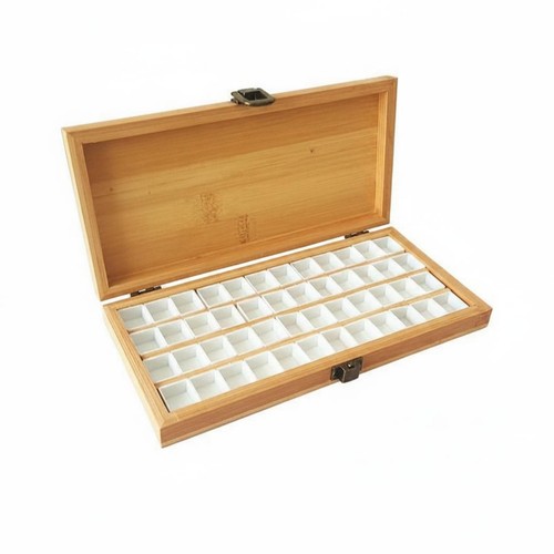 Wooden watercolor palette - wooden,