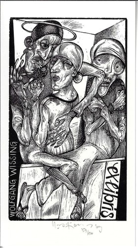 Karl georg hirsch exlibris - hirsch:,