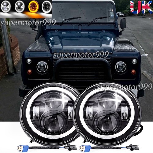 Pair 7inch led headlight - led,
