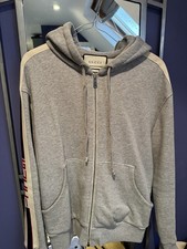Gucci Hooded Zip-up Sweatshirt